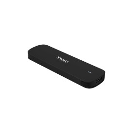 Tooq caja externa para ssd m.2 nvme, negro