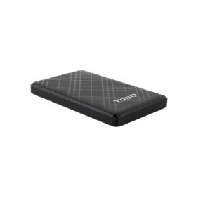 Tooq caja externa para discos de 2,5” hdd/ssd, negro