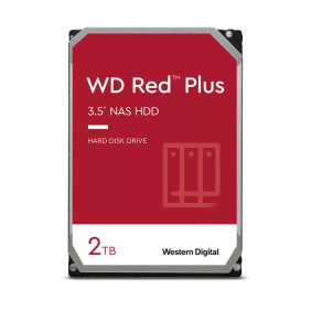 Western digital red plus wd20efpx disco duro interno 2 tb 5400 rpm 64 mb 3.5" sata