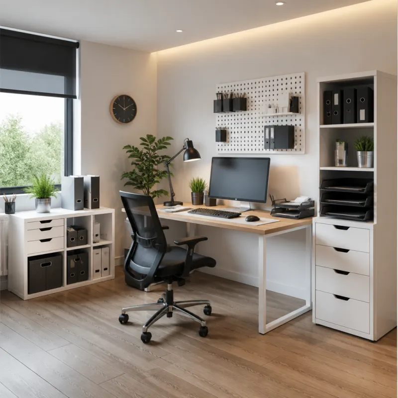 Cómo transformé mi espacio de trabajo con soluciones Faibo: un caso práctico sobre organización y creatividad