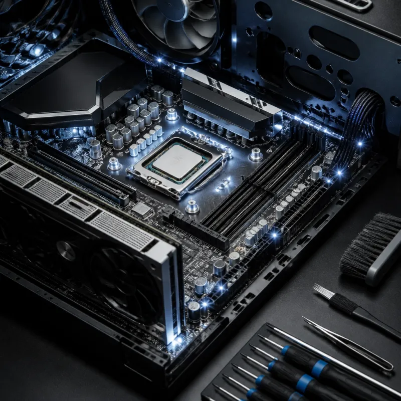 Mantenimiento Preventivo de un PC: Guía Completa de Limpieza Interna Segura Sin Dañar Componentes