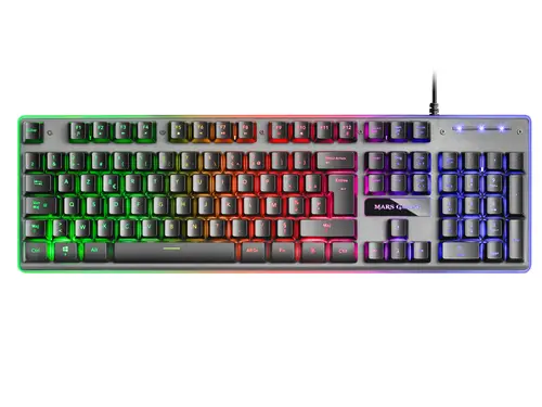 Teclado Mars Gaming Mk220Fr H-Mecánico Retroiluminado Rgb