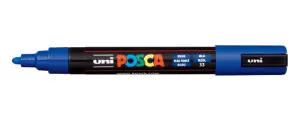 Posca Marcador PC-5M No Permanente Punta Forma De Bala 1,8 - 2,5 mm Azul