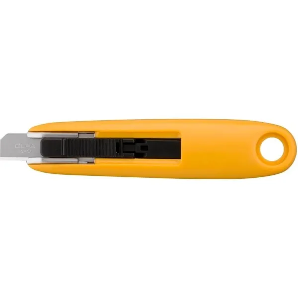 Olfa Sk-7 Cuchilla De Seguridad Autoretractil - Canal De Acero Inoxidable - Maxima Seguridad - Uso Ambidiestro