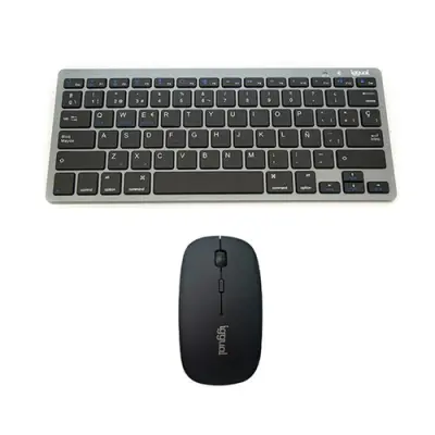 Iggual Kit Bundle Teclado y Ratón Bluetooth Periféricos de Calidad