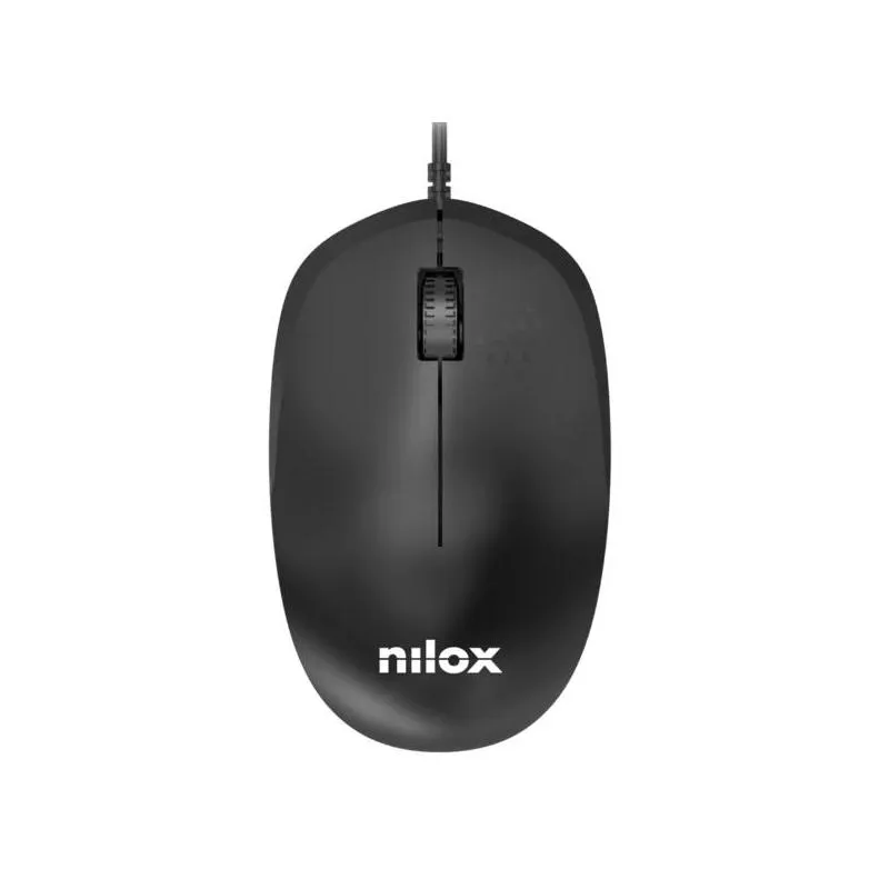 Nilox Ratón USB 1200 DPI Negro