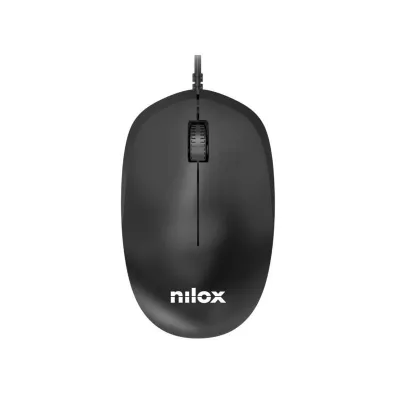 Nilox Ratón USB 1200 DPI Negro