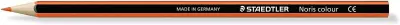 Staedtler Noris Colour 185 Lápiz Hexagonal Naranja - Resistencia a la Rotura - Material Wopex
