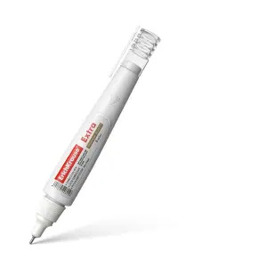ErichKrause Bolígrafo Corrector 8ml - Secado Rápido - Resistente al Frío - Blanco