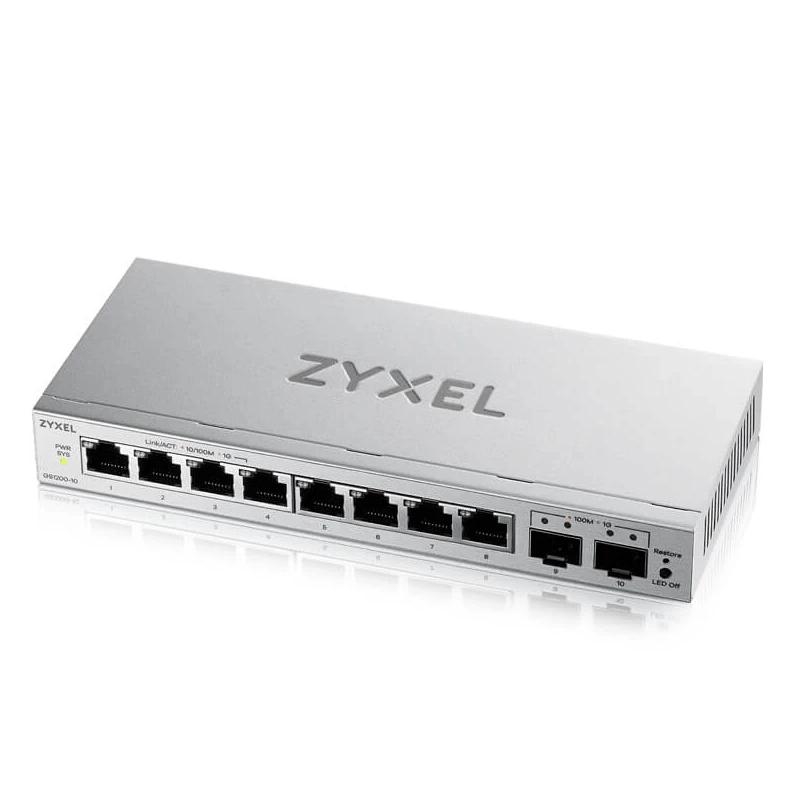 Zyxel Gs1200-10V3 Switch 8Xgbe 2Xsfp
