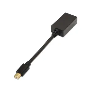 Aisens Mini DP a HDMI Conversor Hembra 15cm Color Negro