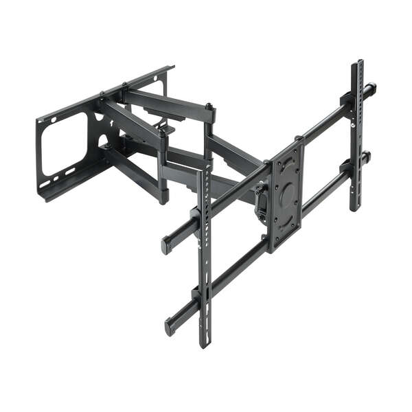 Tooq Soporte De Pared Con Doble Brazo Articulado Para Tv De 37"-90" - Giratorio E Inclinable - Peso Max 75Kg - Vesa 800X400Mm - Color Negro
