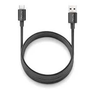 NGS Cable USB-A a USB-C 1M Negro USB 2.0 15W ZYRO-AC