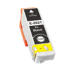 Epson T2621/T2601 (26XL) Negro Cartucho de Tinta Genérico Reemplazo C13T26214012/C13T26014012
