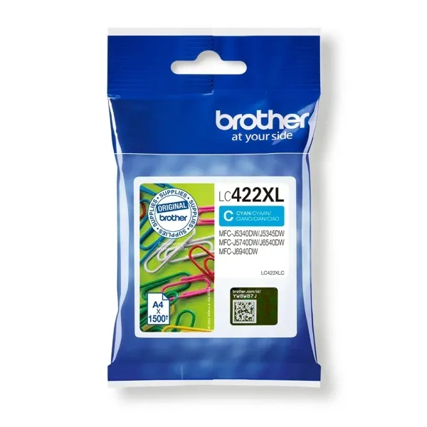 Brother Tinta Cian para Impresoras MFC-J5340DW/J6540DW/J5740DW/J6940DW