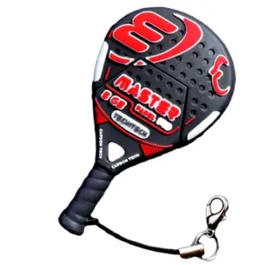 TechOneTech Raqueta Padel Roja USB 2.0 32GB Pendrive