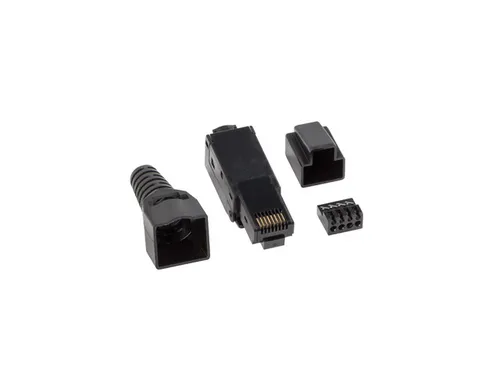 Lanberg PLU-6000TL Conector RJ-45 Negro