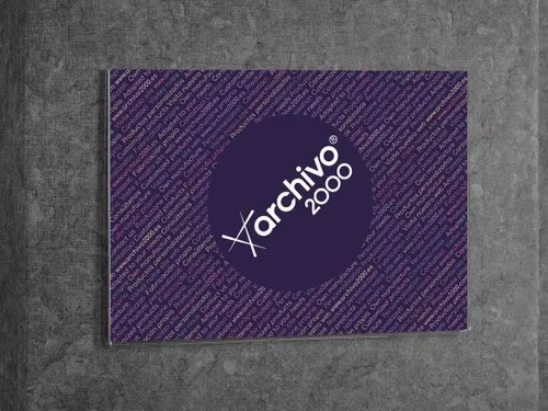 ARCHIVO 2000 EXPOSITOR MURAL ARCHIVO 2000 "PREMIUM" CON ADHESIVO DIN A4 HORIZONTAL ESPESOR 3 MM 300X210 MM