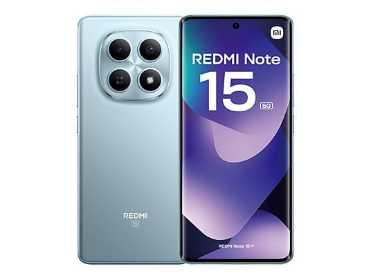 Xiaomi Redmi Note 15 5G Smartphone Pantalla 6.77" - 8Gb - 256Gb - Camara Principal 108Mp - Bateria 5520Mah - Color Azul