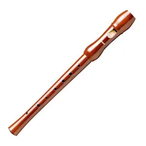 Hohner Flauta Dulce de Madera de Peral