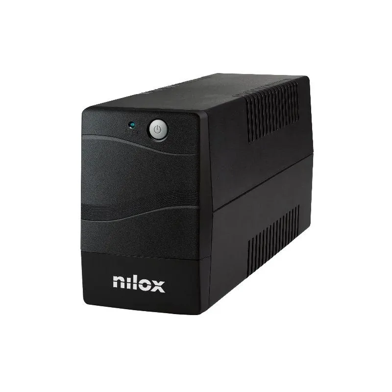Nilox UPS 1200 VA SAI Línea Interactiva 2 Tomas 840W