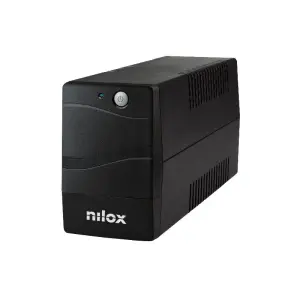Nilox UPS 1200 VA SAI Línea Interactiva 2 Tomas 840W