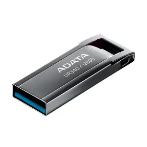 A-DATA UR340 128GB USB 3.2 Flash Drive Metal Black
