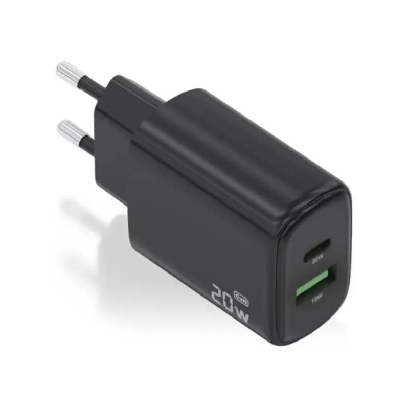 Aisens Cargador Gan 20W 1Xusb-C Pd3.0 Negro