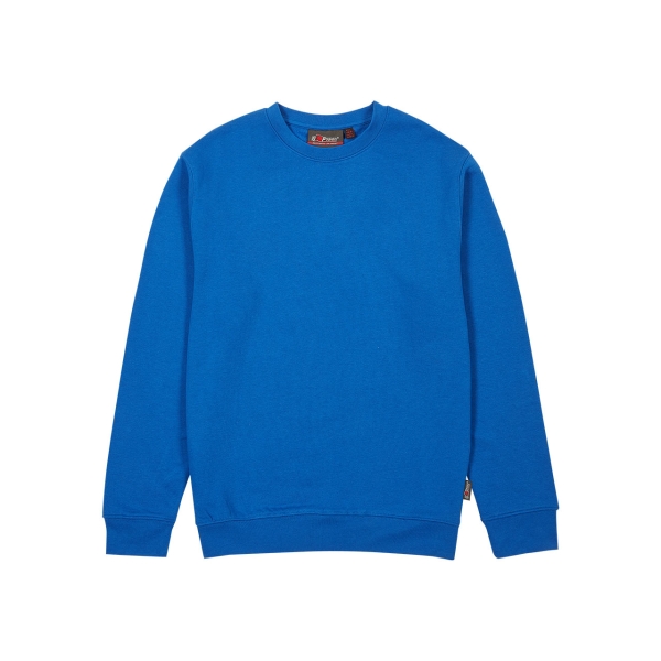 Upower Tupai Sudadera Cuello Redondo - Talla M - French Terry Verano, Algodon Suave Y Poliester, Ajuste Duradero, Detalles Artesanales, Transpirable Y Resistente - Color Azul Regio