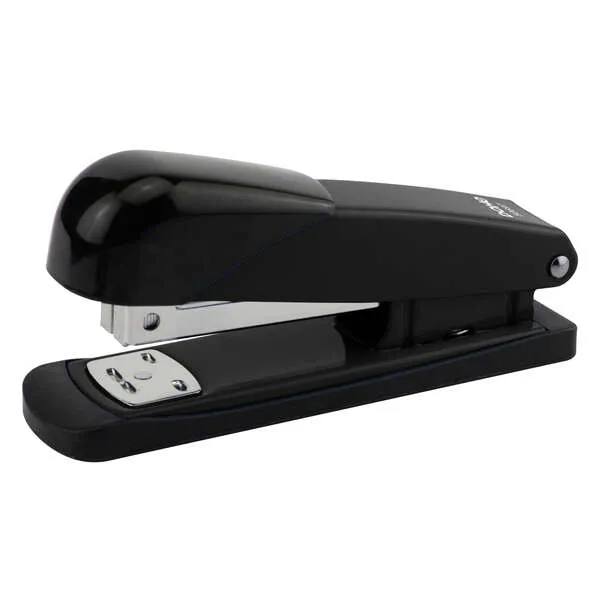 Dohe Grapadora De Sobremesa Metalica - Hasta 20 Hojas - Capacidad 100 Grapas - Color Negro
