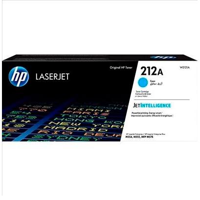 Hp Toner Cian Laserjet Enterprise M554, M555, M578 -212A