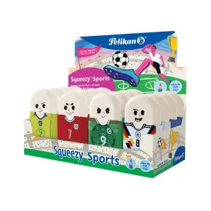 Pelikan Squeezy Sports Goma de Borrar Copa Mundial FIFA 2026 Colores Surtidos