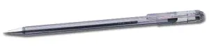 Pentel Bolígrafo Superb BK77 Negro - Caja de 12 Unidades