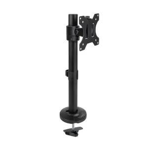 Tooq Soporte de Mesa para Monitor 17"-32" Ajustable con Gestión de Cables, Negro