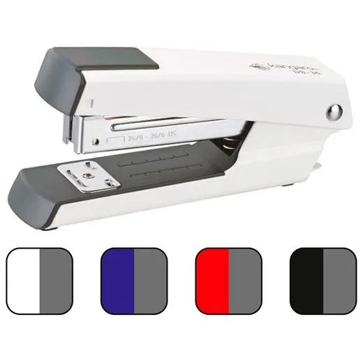 Kangaro Grapadora Ds-35 Metálica 30H. Colores Surtidos Blanco-Azul-Rojo-Negro