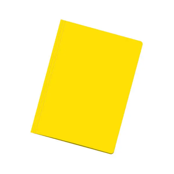 Dohe Pack de 50 Subcarpetas A4 180gr con Ranura para Fastener Color Amarillo