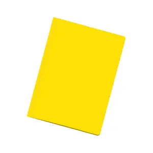 Dohe Pack de 50 Subcarpetas A4 180gr con Ranura para Fastener Color Amarillo