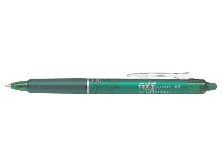 Pilot Bolígrafo Tinta Borrable Frixion Clicker 0.7 Verde
