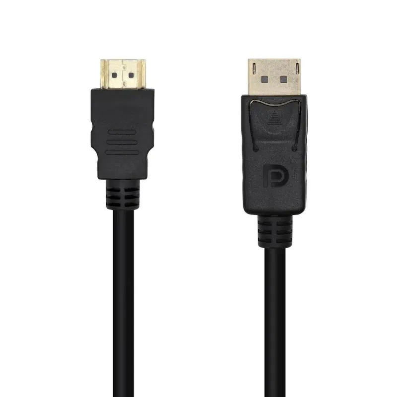 Aisens Cable Conversor DisplayPort a HDMI DP/M - HDMI/M Negro 2,0M