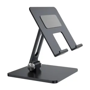 Aisens Soporte De Sobremesa Ajustable XXL (2 Pivotes) Para Móvil / Tablet, Gris