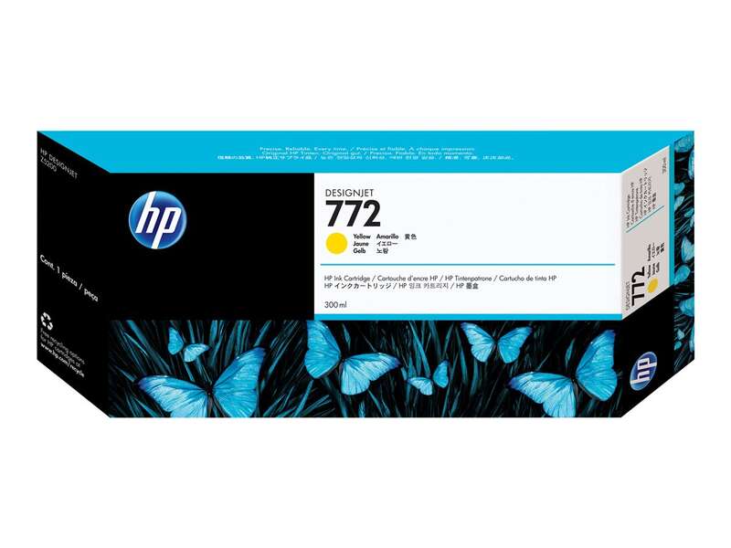 Hp 772 Amarillo Cartucho De Tinta Original - Cn630A
