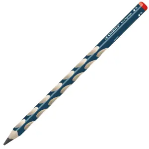 Stabilo Easygraph Lápiz de Grafito Mina HB 3.15mm Diseño Ergonómico Azul Petróleo