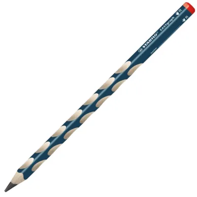 Stabilo Easygraph Lápiz de Grafito Mina HB 3.15mm Diseño Ergonómico Azul Petróleo