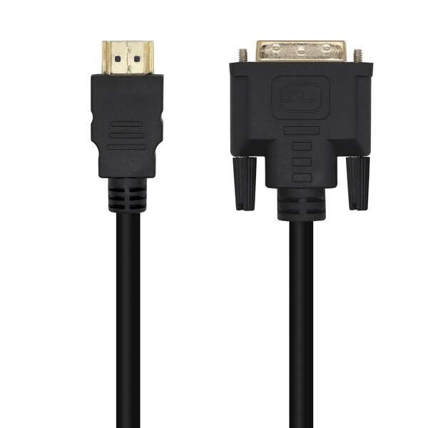 Aisens Cable Dvi A Hdmi - Dvi18+1/Macho-Hdmi A Macho - 3.0M - Color Negro