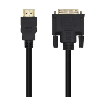 Aisens Cable DVI a HDMI 3.0m Macho a Macho Color Negro