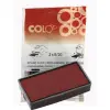 Colop Almohadilla E/20 Roja Blister - 2 Unidades