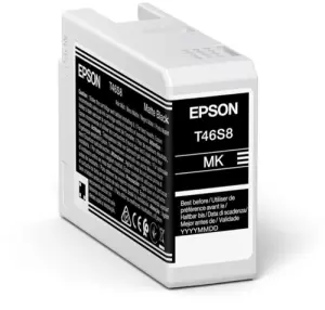 Epson T46S8 Negro Mate Cartucho de Tinta Pigmentada Compatible C13T46S800