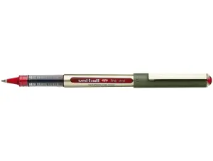 Uniball Eye Fine UB-157E Bolígrafo Tinta Líquida 0.7mm Rojo Resistente al Agua y Luz