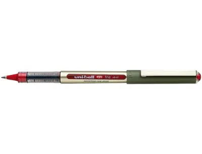 Uniball Eye Fine UB-157E Bolígrafo Tinta Líquida 0.7mm Rojo Resistente al Agua y Luz
