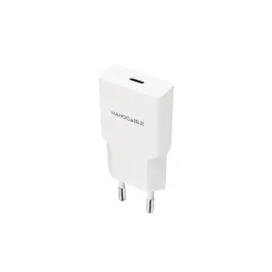 Nanocable Cargador USB-C/PD 25W Blanco